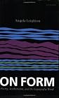 On Form: Poetry, Aestheticism, and the Legacy of a Word