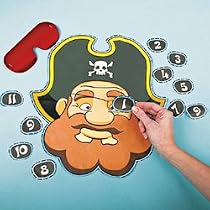 Party Game - Pin the Eye Patch on the Pirate