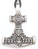 NEW Mythic Design THOR'S HAMMER Pewter PENDANT Necklace