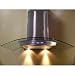 36 Stainless Steel Wall Mount Range Hood With 900 CFM Dishwasher Safe 30 Hour Cleaning Reminder 6 Round Duct Vent Six Layer Grease Filters & Electronic Button Control Pan