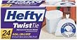 Pactiv 8-Gallon Trash Bags, 24-Pack