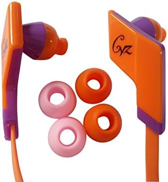 GYZ Hi-Fi Music Sound Transmit, Fancier's Stereo Headphone With Mic-Orange