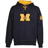 Majestic Michigan Wolverines Navy Blue Hoody Sweatshirt