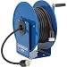 Coxreels Hand-Crank Steel Electrical Cord Storage Reel, Model# 112Y-8