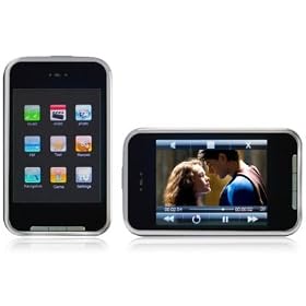 4 GB MP4/MP3 Player with FM Radio, Voice Recorder, USB 2.0, and 3-inch LCD Touchscreen