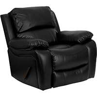 Flash Furniture MEN-DA3439-91-BK-GG Black Leather Rocker Recliner