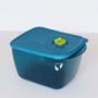 Tupperware VENT N SERVE MEDIUM Bowl 4.25 cups Blue