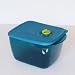 Tupperware VENT N SERVE MEDIUM Bowl 4.25 cups Blue