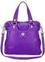 Marc by Marc Jacobs Totally Turnlock Magazine Bag Tote Bright Purple