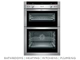 Neff Built-In Double Oven Black Series 3 U15E42S0GB