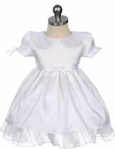 Simply Beautiful Christening Baptism Gown ~ 6M Sm Sk B3008