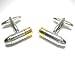 All Products : Silver & Gold Gun Bullet Cufflinks