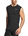 Baleaf Men's Cool Sleeveless Running Fitness Compression Shirt Training Top