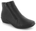 Ever So Soft "Annie" Ladies Ankle Boot - Black