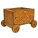 EXP Handmade Giraffe Design Rolling Wheels Storage Box