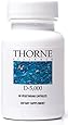 Thorne Research - Vitamin D-5000 - Vitamin D3 Supplement - 60 Vegetarian Capsules