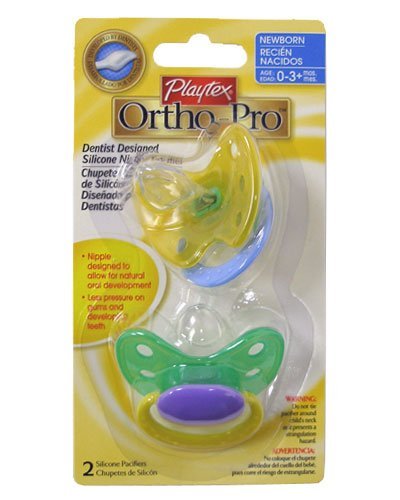 Playtex Ortho-Pro Silicone Newborn Pacifier