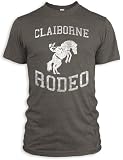 Vintage Distressed Claiborne Rodeo Tri-Blend T-Shirt
