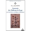 Anatomie des Tableaux de Loge sous leurs formes symboliques et all�goriques
