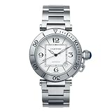 Cartier Mens W31080M7 Pasha Seatimer Automatic Stainless Steel Watch by Cartier