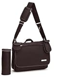 Allerhand AH-MB-MB-03 01 - Modern Basic Messenger Bag Black - Wickeltasche