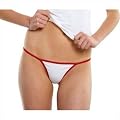 Bella - Ladies Bicolor String-Tanga