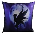Indigo Fairy Pillow by Julie Fain 14 1/2