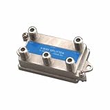 Leviton 47690-4 1x4 Passive TV/CATV Splitter Module