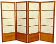 High Quality Unique Design Fireplace Screen - (48") 4 Feet Tall Small Size Low Botanic Room Divider - 3 Colors - 4, 5, 6 Panel