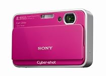 Sony DSCT2P Digital Camera - Pink (8.1MP, 3x Optical Zoom) 2.7" LCD