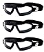 3 Clear Skydive Sky Dive Diving Goggles Skydiving AFF