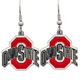 Ohio State Buckeyes Dangle Earrings - NCAA College Athletics Fan Shop Sports Team Merchandise