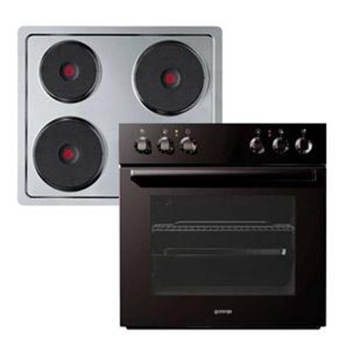 Gorenje 894799 Herd-Set BC3101ABR + ED61X Einbauherd BR + Einbaumulde