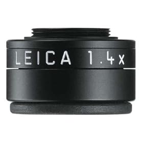 Leica Viewfinder Magnifier 1.4x, Magnifies the Viewfinder Image By 40%, Black