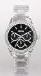 Fossil - Clear Stella Black Dial Watch ES2607