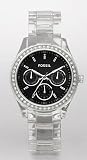 Fossil - Clear Stella Black Dial Watch ES2607