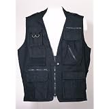 Humvee Safari Vest Black 3X Large at Hummer