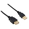 InLine 34610s USB 2.0 Verl�ngerung 1m schwarz