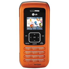 LG enV VX9900 Phone, Orange (Verizon Wireless, Phone Only, No Service)