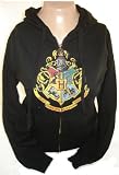 Harry Potter Womens Zip-Up Hoodie Sweatshirt - Gryffindor Crest