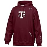 Nike Texas A&M Aggies Maroon Practice Hoody Sweatshirt