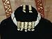 3p Lakh Kundan White Necklace Jewelry Set Belly Dance