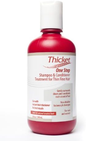 Thicket Premium Solution Bundle 1.75 oz, Travel Size, and 8oz 1-Step Shampoo