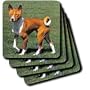 Basenji - Set Of 4 Ceramic Tile Coasters
