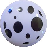 Black White Polka Dot Ceramic Cabinet Drawer Pull Knob