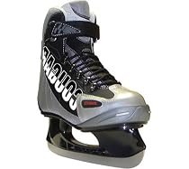 GREY/BLK MENS COUGAR SOFTBOOT HOCKEY SKATE - 6.0