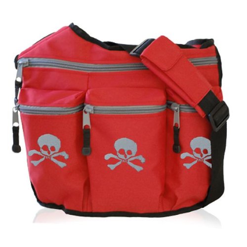 Diaper Dude Original Skull Diaper Bag