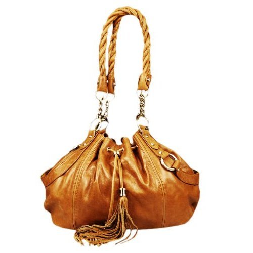 BOVARI Whiskybraun Drawstring Bag Handtasche