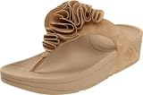 FitFlop Women's Frou Thong Sandal,Maple Sugar,6 M US