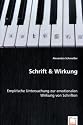 Schrift & Wirkung: Empirische Untersuchung zur emotionalen Wirkung von Schriften